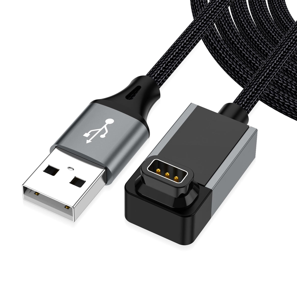 AGVEE 1.5ft Charger for Coros Smartwatch, L-Shape Right Angle