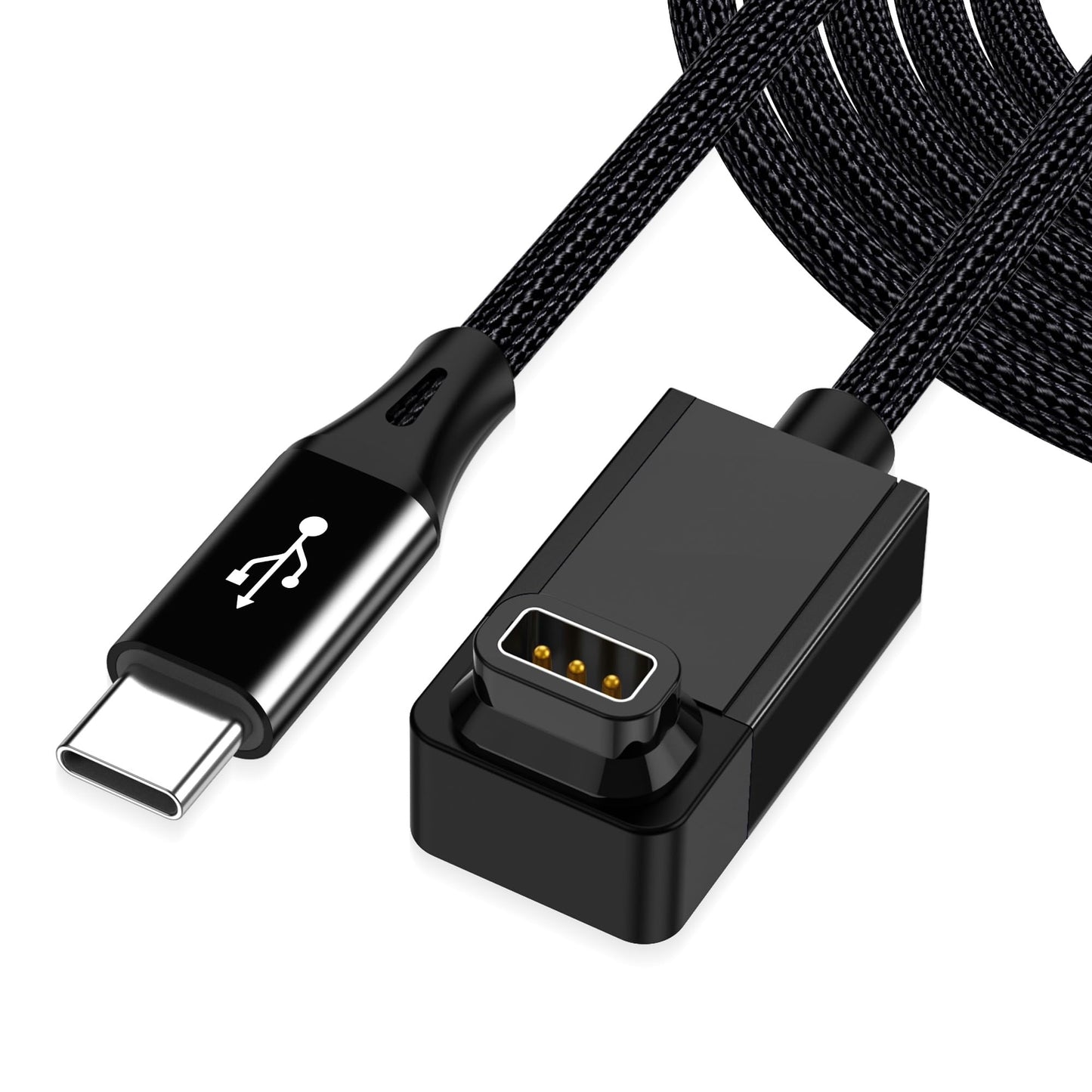 AGVEE 2 Pack 3.3ft Charger for Coros Smartwatch, L-Shape Right Angle